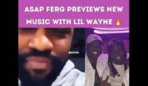 ASAP Ferg Previews New Music With Lil Wayne