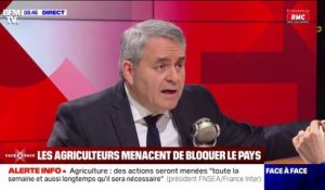 Xavier Bertrand à propos des politiques agricoles européennes: "La France est un pays qui est tout à fait capable de dire non"