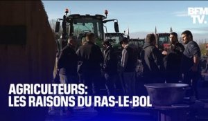 Agriculteurs: les raisons du ras-le-bol