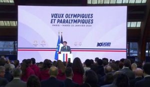 Suivez en direct les "vœux olympiques et paralympiques" d'Emmanuel Macron