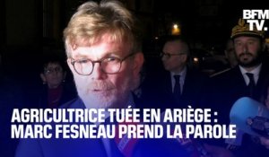 Agricultrice tuée en Ariège: la prise de parole de Marc Fesneau, ministre de l'Agriculture