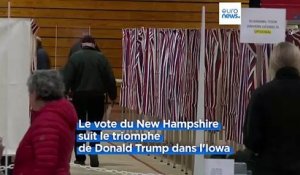 Primaires républicaines : duel Trump-Haley dans le New Hampshire