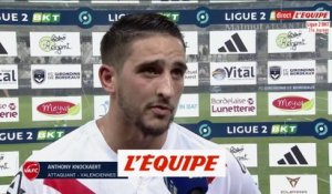 Knockaert : « Je n'ai plus les mots, je suis frustré » - Foot - L2 - Valenciennes