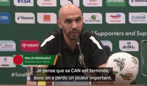 Maroc - Regragui annonce le forfait de Boufal : "Je pense que sa CAN est terminée"