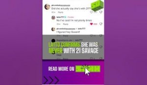 Latto Denies 21 Savage Dating Rumors