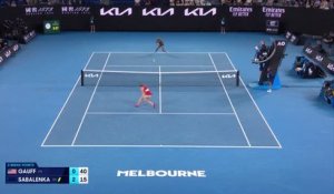 Open d'Australie - Sabalenka prend sa revanche sur Gauff et va en finale