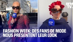 Des fans de mode nous présentent leur look à la Fashion Week de Paris