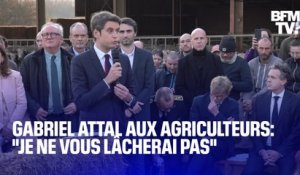 "Je ne vous lâcherai pas": La réponse de Gabriel Attal à la colère des agriculteurs en intégralité