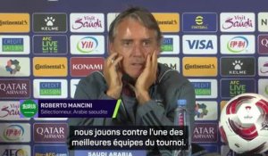 Arabie Saoudite - Mancini : “Nous jouons l'une des meilleures équipes du tournoi"