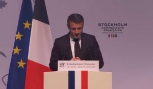Suivez le discours d'Emmanuel Macron en Suède devant la communauté française