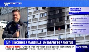 "Une ville sous le choc": le maire de Marseille, Benoît Payan, revient sur l'incendie qui a causé la mort d'un enfant