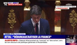 Gabriel Attal: "Je veux aussi débureaucratiser la France"