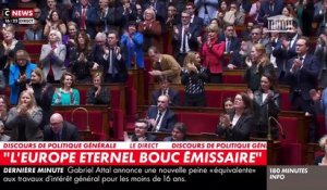 Regardez Gabriel Attal ovationné à l'Assemblée National en évoquant son homosexualité: "Être français en 2024, c’est pouvoir être Premier ministre en assumant son homosexualité"