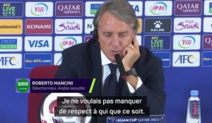 Arabie saoudite - Mancini s'excuse après avoir quitté le terrain avant la fin des tirs au but