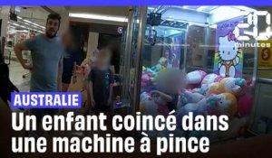 Australie : Un enfant de 3 ans coincé dans une machine à pince #shorts