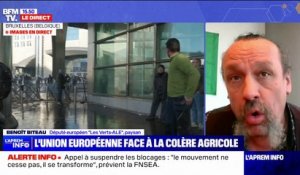 Crise agricole: pour Benoît Biteau, député européen (Les Verts-ALE), la clause de sauvegarde annoncée par Gabriel Attal est une mesure qui "va dans le bon sens"