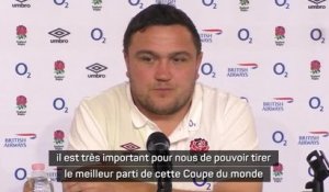 Angleterre - George : "Pouvoir tirer le meilleur parti de cette Coupe du monde"