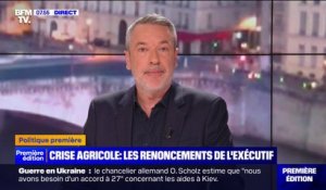 ÉDITO - Cette crise agricole "a renversé trois totems du quinquennat d'Emmanuel Macron: l'écologie, l'économie et l'Europe"