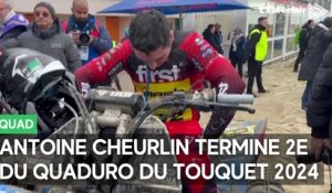 L'Aubois Antoine Cheurlin 2e du Quaduro du Touquet 2024, battu par le Belge Randy Naveaux