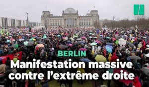 À Berlin, manifestation massive contre l'extrême droite