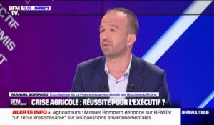 "La loi Egalim est insuffisante", estime Manuel Bompard