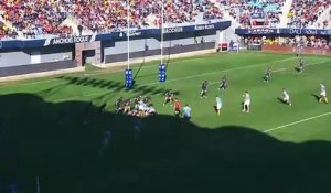 TOP 14 - Essai de Tavite VEREDAMU (USAP) - USA Perpignan - Racing 92