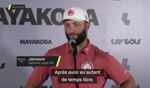 LIV Golf - Rahm : “Je vais continuer à faire ce que je sais faire”