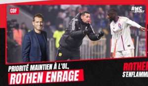 Coupe de France : Priorité maintien à l'OL, Rothen enrage contre Sage