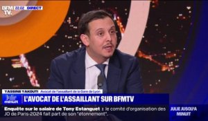 Attaque à la Gare de Lyon: "Est-ce que c'est du terrorisme ou pas, ce n'est pas le débat", estime l'avocat du suspect, Me Yassine Yakouti