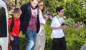 Ben Affleck, Jennifer Garner et Jennifer Lopez tous réunis autour de leurs enfants