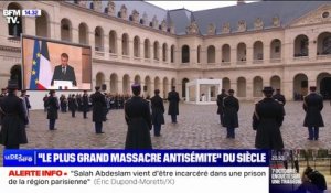 Emmanuel Macron a rendu hommage aux victimes françaises des attaques du Hamas du 7 octobre