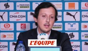 Longoria : « Il faut que tout le monde aille dans la même direction » - Foot - L1 - OM