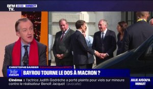 Refus de François Bayrou d'entrer au gouvernement: "Je ne l'imagine pas aller jusqu'à la rupture totale", affirme Christophe Barbier