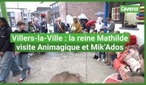 La reine Mathilde en visite à Villers-la-Ville