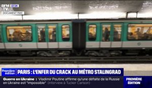 Paris: la station de métro Stalingrad, point de rencontre des dealers et des consommateurs de crack
