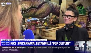 Dans les coulisses de la préparation du carnaval de Nice sous le thème de la "pop culture"