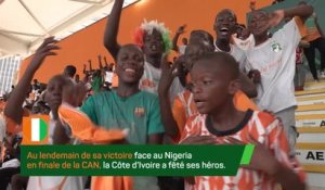Côte d'Ivoire - Lés Éléphants fêtés en héros à Abidjan !