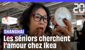 Chine : À l'Ikea de Shanghai, les seniors recherchent l'amour