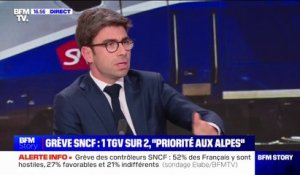 Grève des contrôleurs: "L'image de la SNCF en prend un coup, une fois de plus", pour Benoît Mournet (Renaissance)