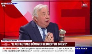 "Mayotte est dans une situation épouvantable", affirme Gérard Larcher