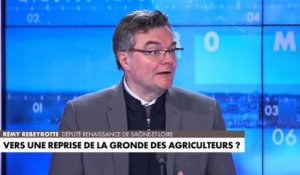 Rémy Rebeyrotte, député Renaissance de Saône-et-Loire, sur la gronde des agriculteurs :«Je trouve que les choses avancent vite sur le terrain»