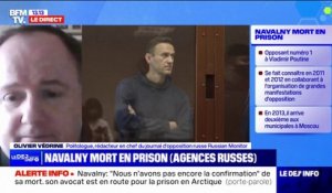 Mort d'Alexeï Navalny: "On a tué un symbole" affirme Olivier Védrine, rédacteur en chef du journal d'opposition russe Russian Monitor