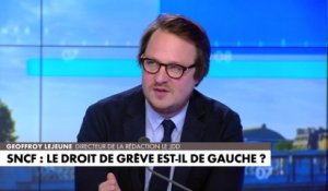 Geoffroy Lejeune et Philippe Guibert comparent le mouvement de grève SNCF avec celui des agriculteurs