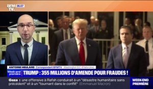 Donald Trump condamné à payer 355 millions de dollars d'amende pour fraudes