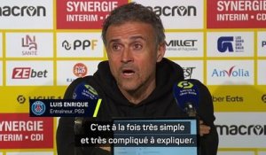 PSG - Luis Enrique justifie l'absence de Mbappé dans le onze de départ