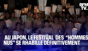 Au Japon, le festival millénaire des “hommes nus” se rhabille définitivement