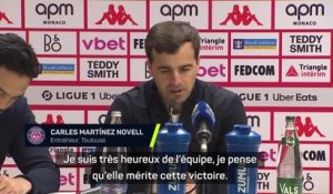 Toulouse - Martínez Novell : “Le match le plus complet de notre saison”