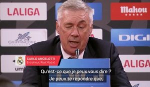 Ancelotti : “Les matches que tu ne peux pas gagner, il ne faut pas les perdre”