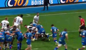 TOP 14 - Essai de Levan CHILACHAVA (CO) - Castres Olympique - RC Toulon