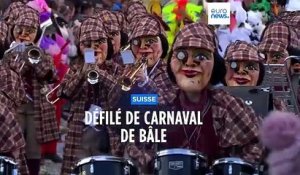 Suisse : le carnaval de Bâle bat son plein